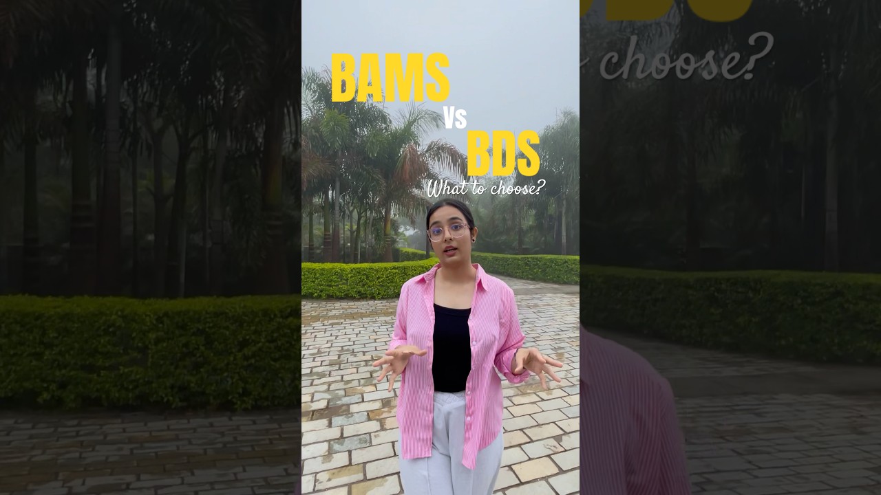 BAMS vs BDS⁉️Which is Better😨NEET2025🔥#bams#mbbs#bds#neet2025#trending#motivation#exam#result#nta