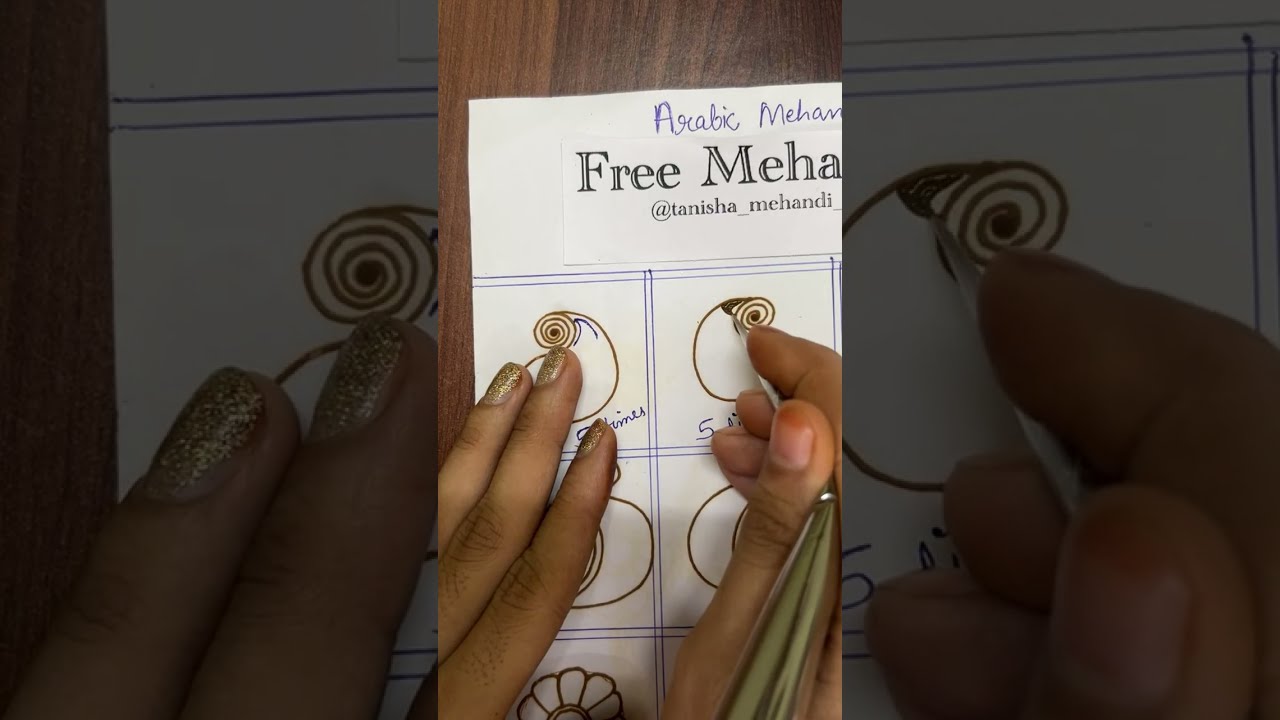 Mehandi Live Class DAY 6 | Tanisha Mehandi Tutorial