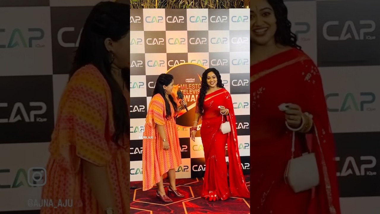 🎤Redcarpet hosting-Milestone TELSEVISION AWARDS2025  #reel&iacute;tfeelit