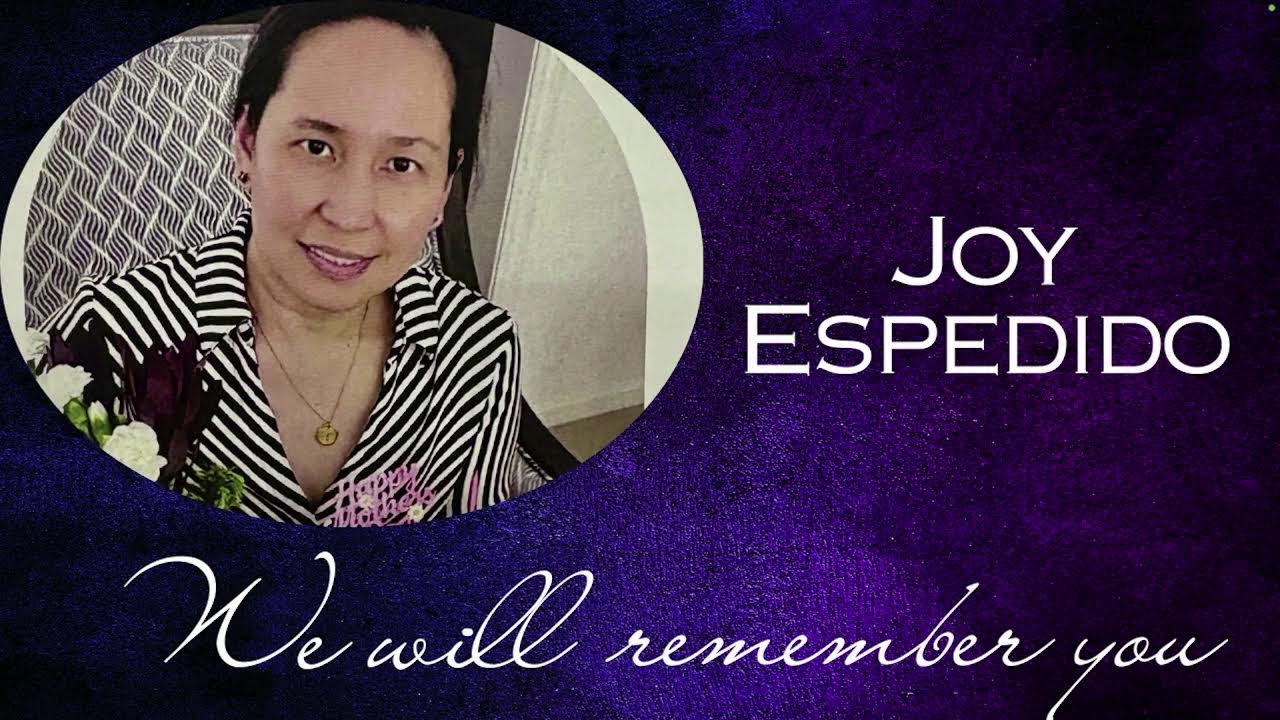 Joy Terrado Espedido Funeral (January 5, 2026)