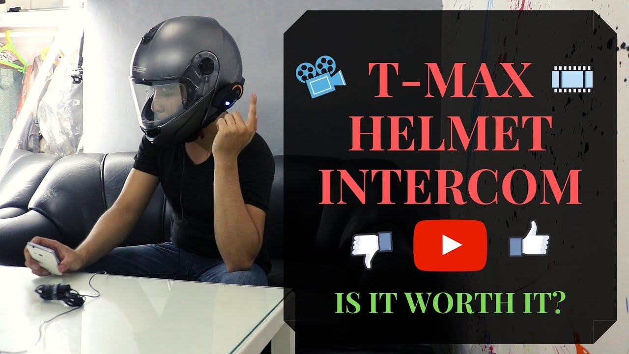 AFFORDABLE HELMET INTERCOM - FREEDCONN TMAX REVIEW/UNBOXING