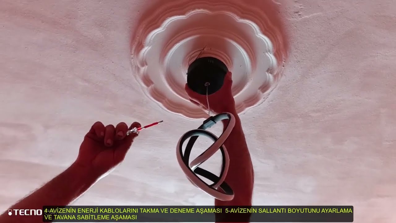 LED AVİZE MONTAJI NASIL YAPILIR NELERE DİKKAT EDİLİR İMZA LED AVİZE MONTAJ AŞAMASI TÜM AYRINTISIYLA