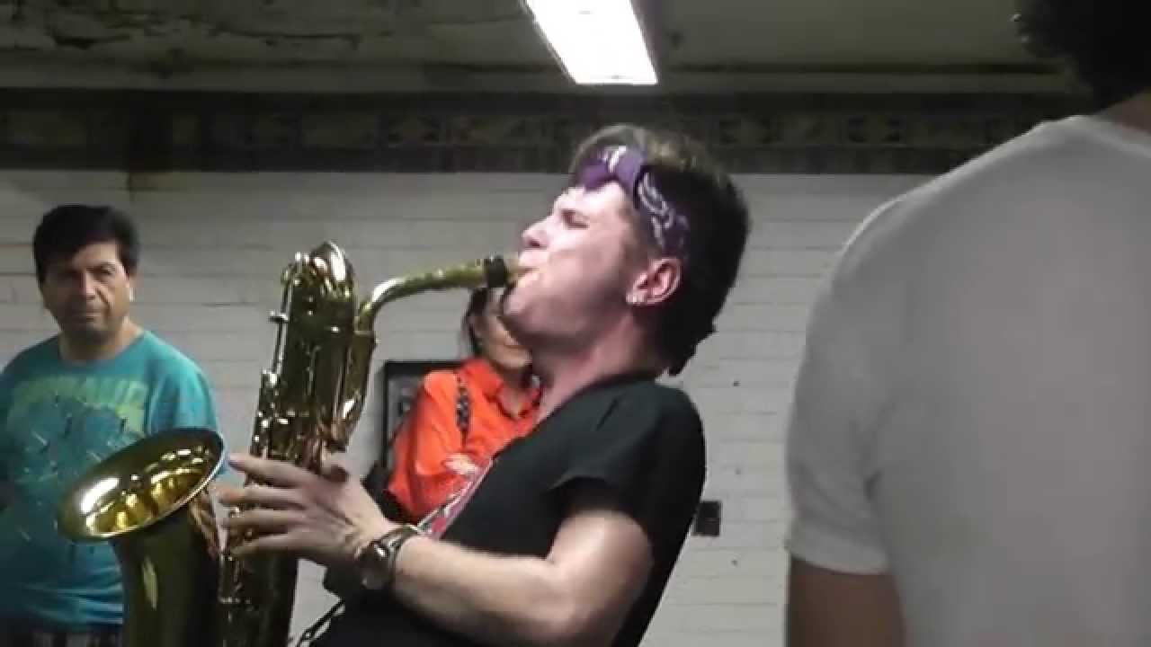 The Drumadics in NYC Subway