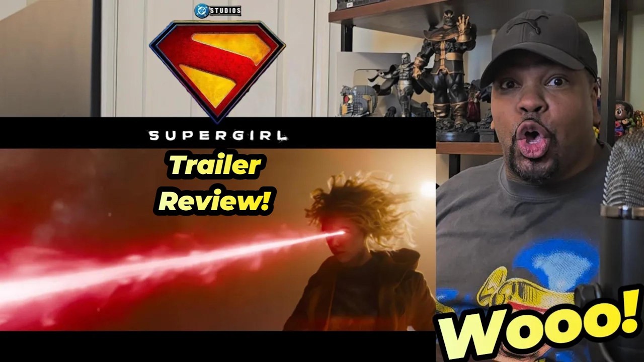 SUPERGIRL | Official Trailer | Reaction!