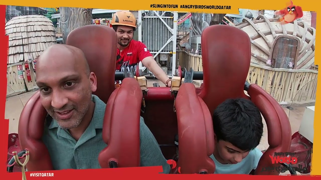 Slingshot at Angry Birds World in Doha Festival City