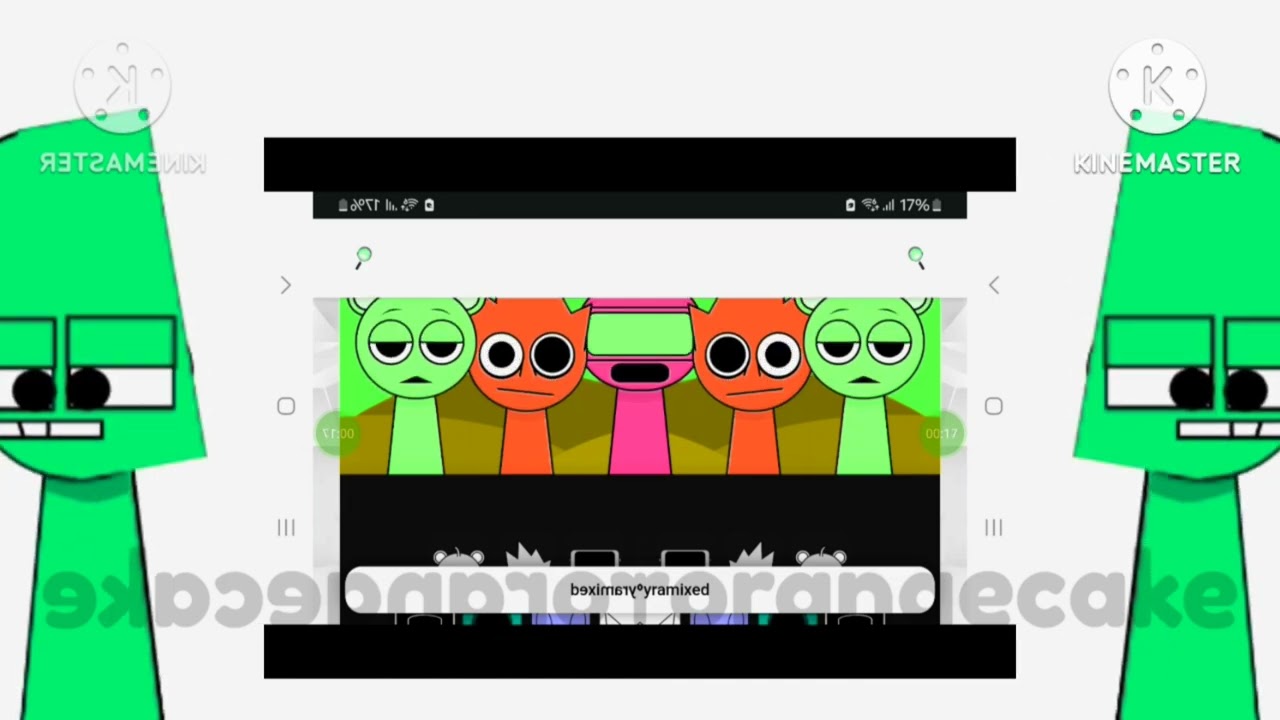 Sprunki OC B (from alphabet lore) x has a conga bursher