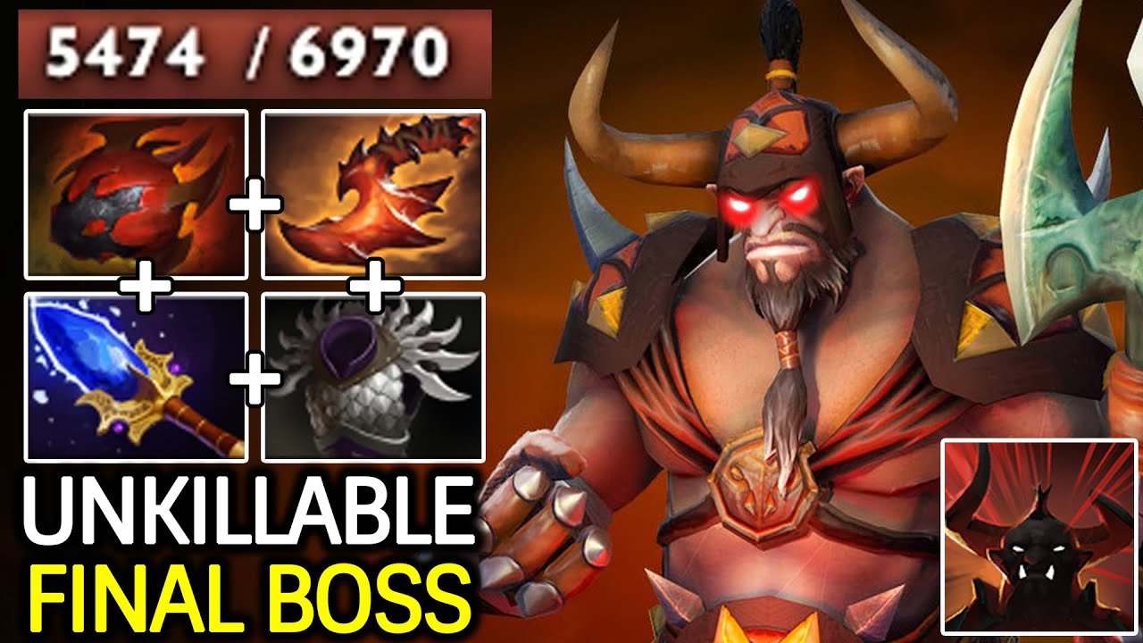 CENTAUR OFFLANE &ndash; 6900 HP Tank Build, UNKILLABLE FINAL BOSS Dota 2
