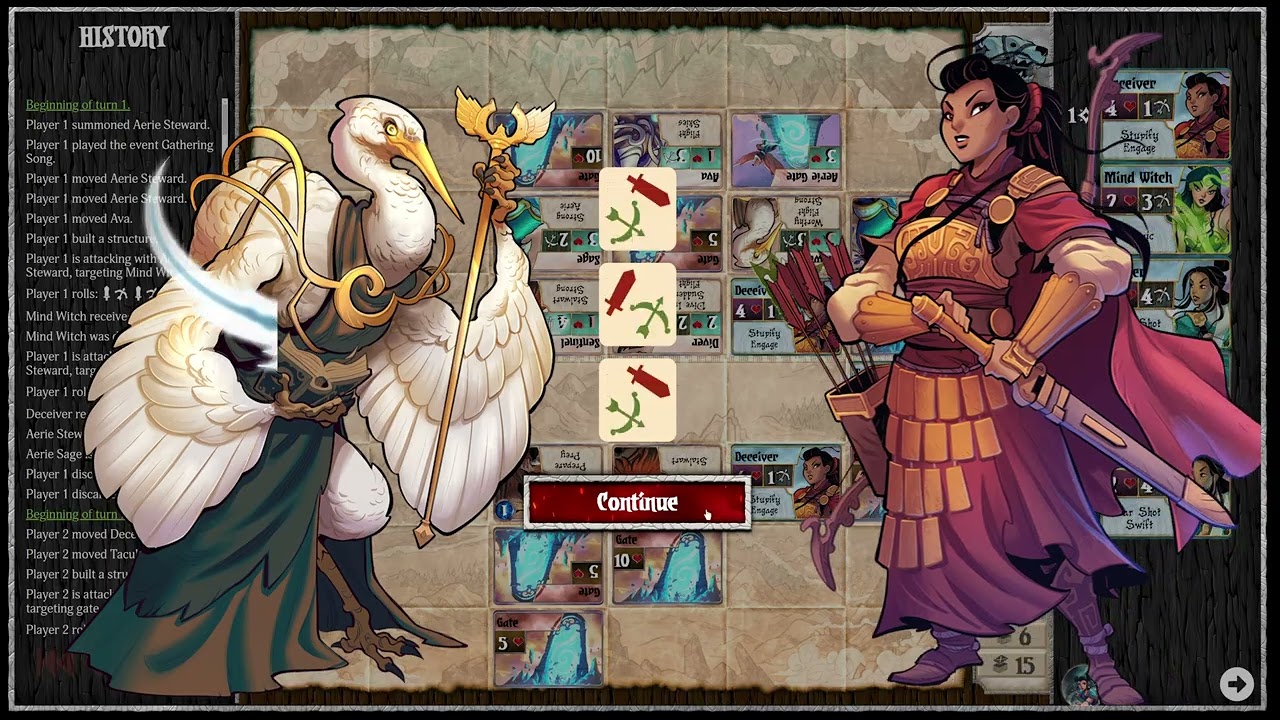 Summoner wars - Tournament of Champions - Breakers (Massimo) vs Skypear Avians (Bradulf).