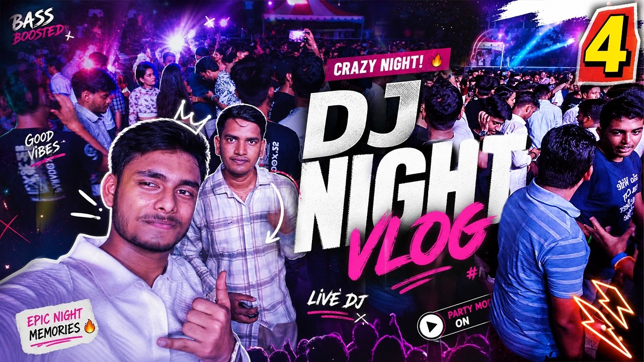 DJ Night @ IIT Madras Was INSANE 🥵| Must watch | Vlog-4