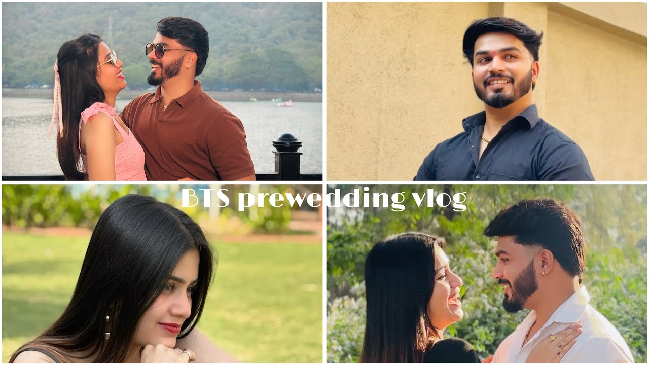BTS prewedding vlog ❤️😂😉full enjoy kela shoot la (jay and dhanu vlog )