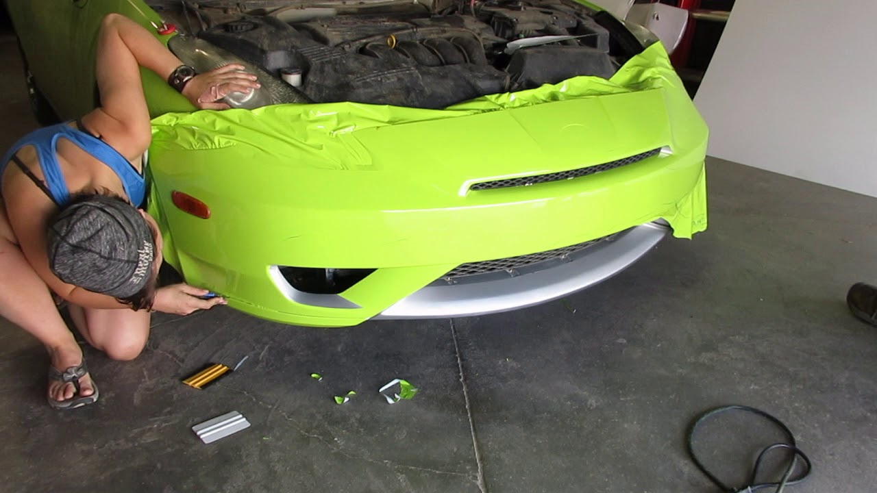 Celica Front Bumper Wrap