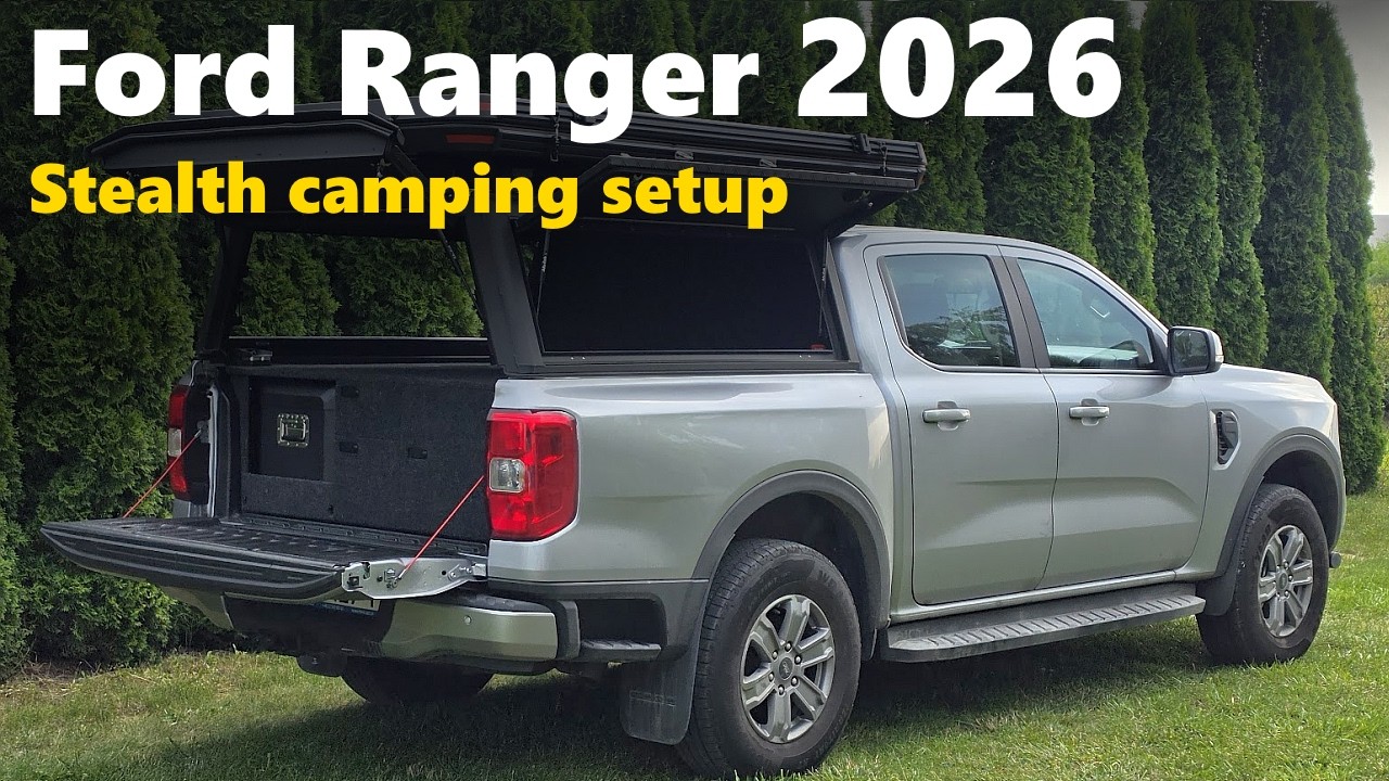 Ford Ranger 2026 - dyskretna zabudowa wyprawowa 4x4