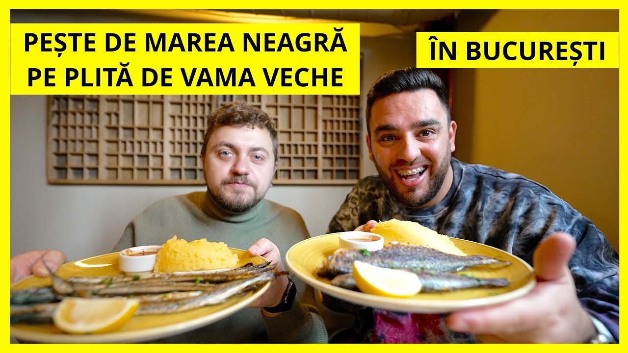 AM MÂNCAT PEȘTE CA-N VAMA VECHE: Zargan, Lufar, Calcan, Storceag! (Energiea, București)