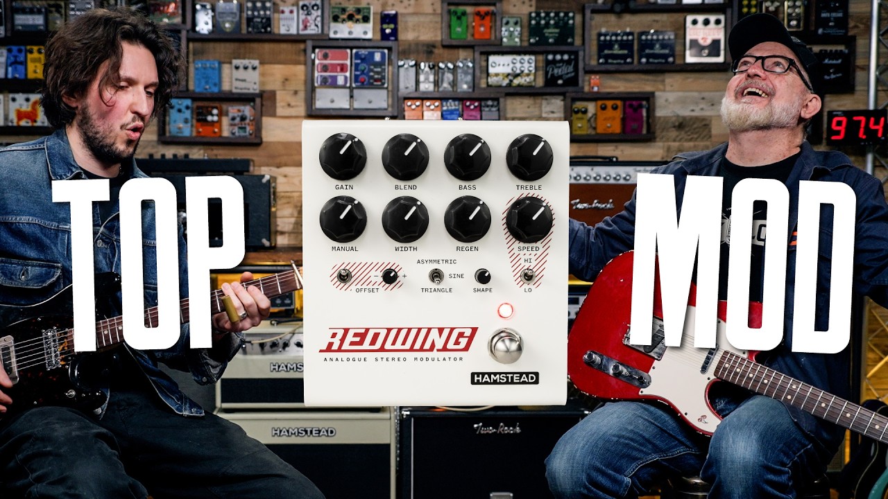 What Dan & Brian Learned About The Hamstead Redwing Analogue Stereo Modulator [Best Mod Pedal Ever?]