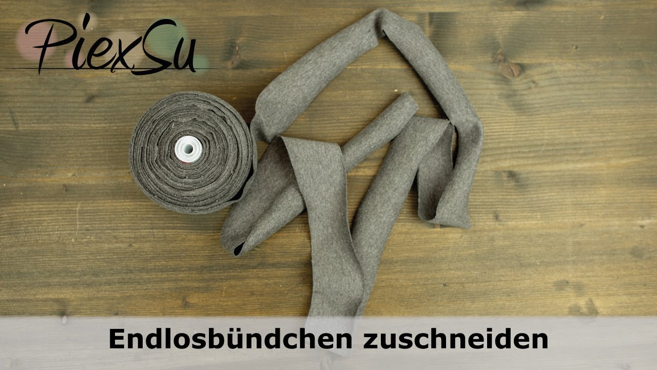 Endlosbündchen zuschneiden | PiexSu