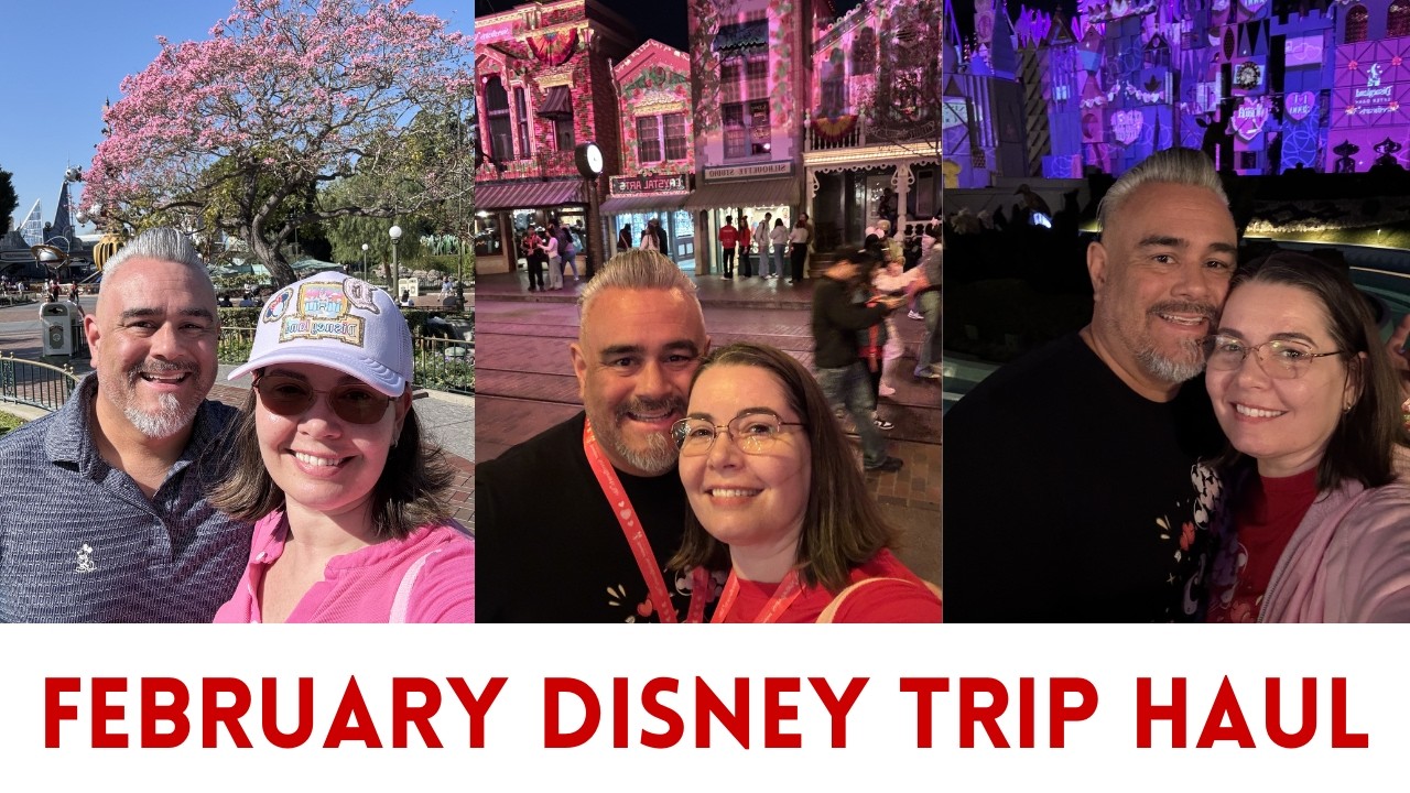 Sweetheart Nite & February Disneyland Trip Haul
