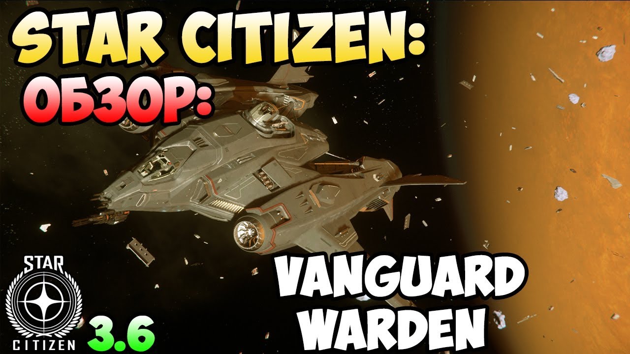 Star Citizen: Обзор: VANGUARD WARDEN REWORK 250$