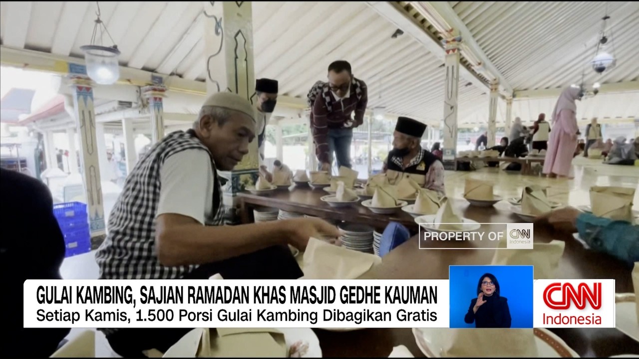 Gulai Kambing, Sajian Ikonik Ramadan di Masjid Gedhe Kauman