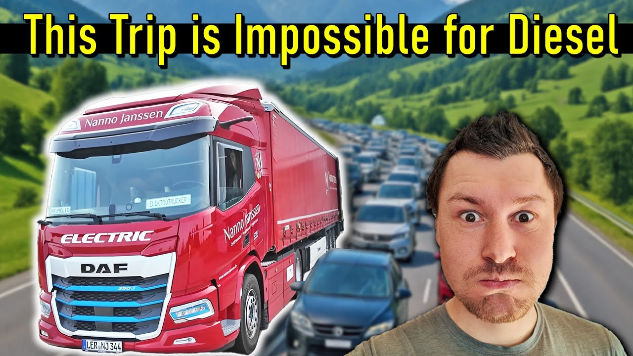 Holiday Chaos to Italy - The E-Truck saved my Trip