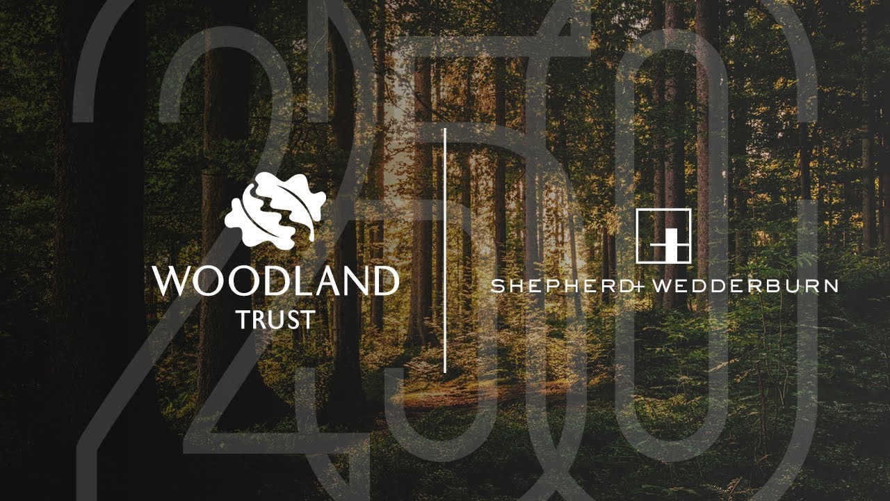 Shepherd and Wedderburn and the Woodland Trust mark 250-year milestone