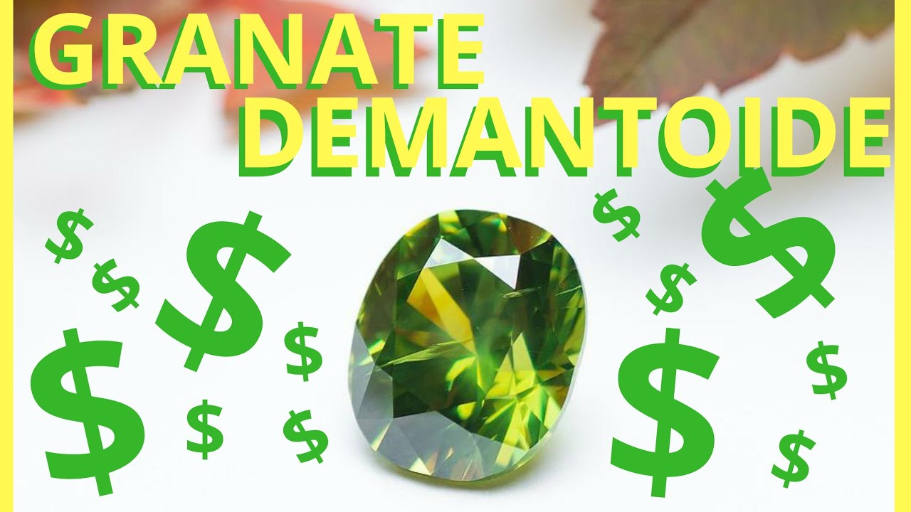 El GRANATE mas CARO de todos [GRANATE DEMANTOIDE verde] Cual es el granate mas valioso