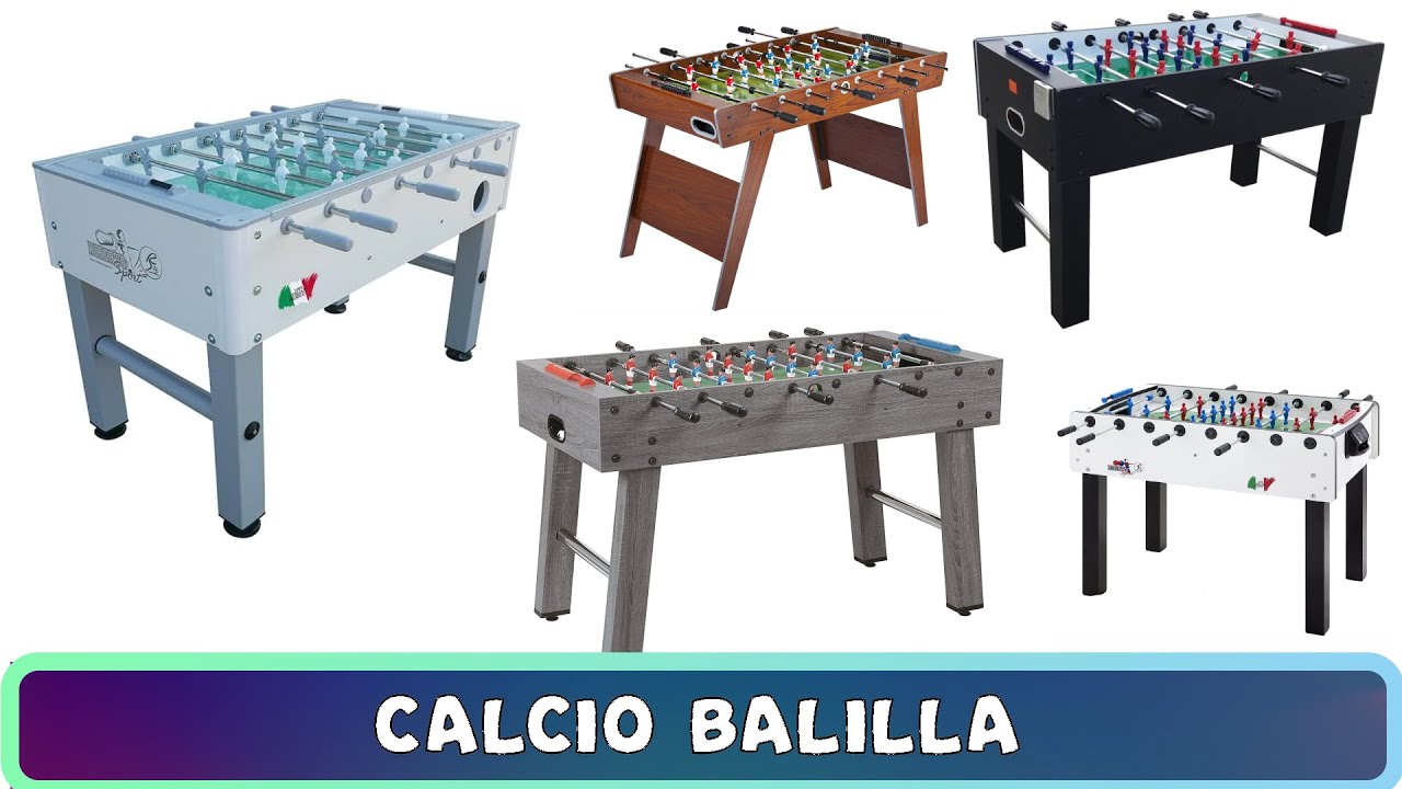MIGLIORI Calcio Balilla / Biliardini 2024 AMAZON
