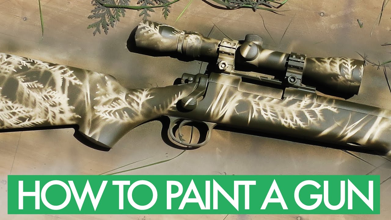 How to Paint a Gun - Paintjob