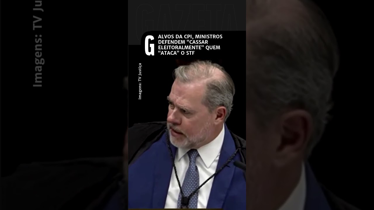 TOFFOLI E GILMAR MENDES AMEA&Ccedil;AM SENADORES