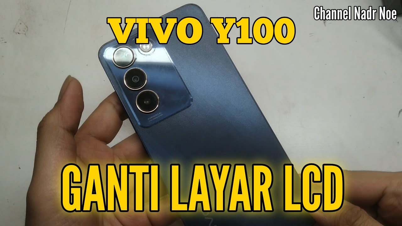 Ini Dia Vivo Y100 || Cara Ganti Lcd Vivo Y100 || Pasang Layar Vivo Y100
