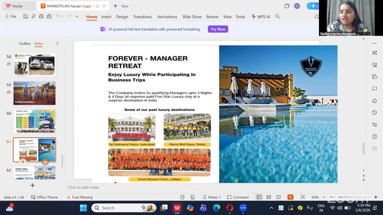 Marketing plan novus