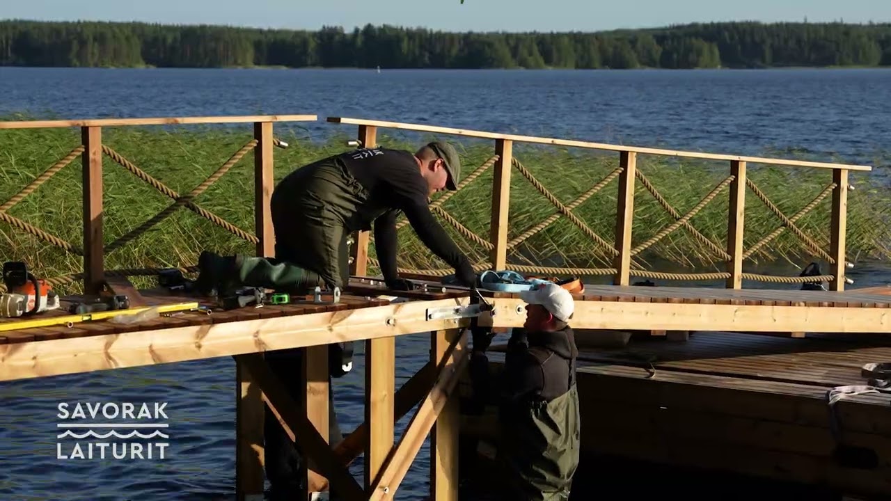 Laiturin ammattitaitoinen asennus – miksi se kannattaa?