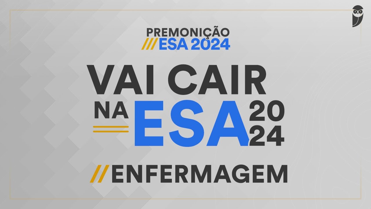 Premonição ESA: Enfermagem com Prof. Guilherme Gasparini