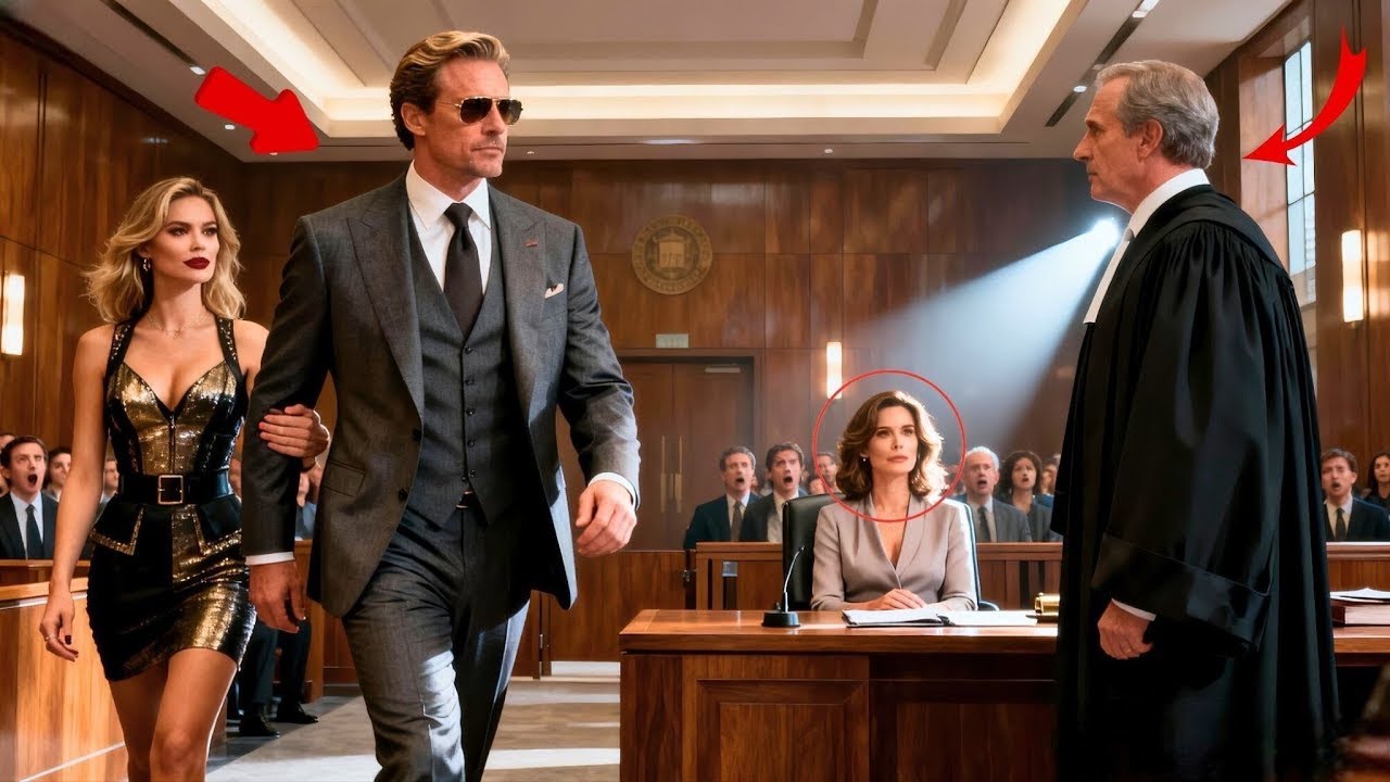 Bilionário Entrou no Tribunal com Amante — Silêncio Caiu Quando Juiz Nomeou a Esposa Dona