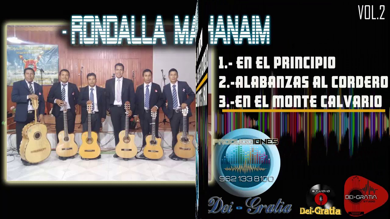 RONDALLA MAHANAIM //EN EL PRINCIPIO //ALABANZAS AL CORDERO//EN EL MONTE CALVARIO