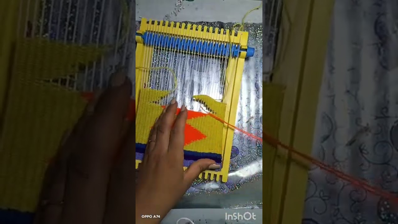 المنسج 😍🥰 بالاشكال الهندسيه