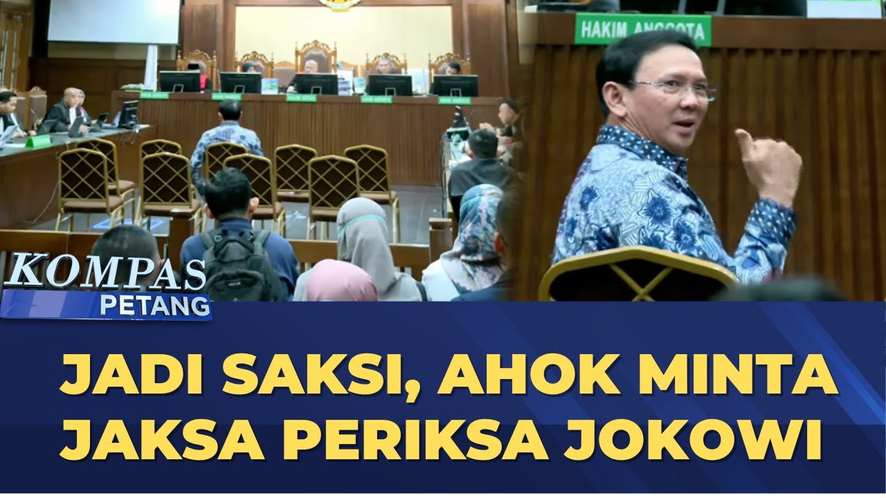 Ahok Penuhi Panggilan sebagai Saksi di Sidang Dugaan Korupsi Pertamina | KOMPAS PETANG