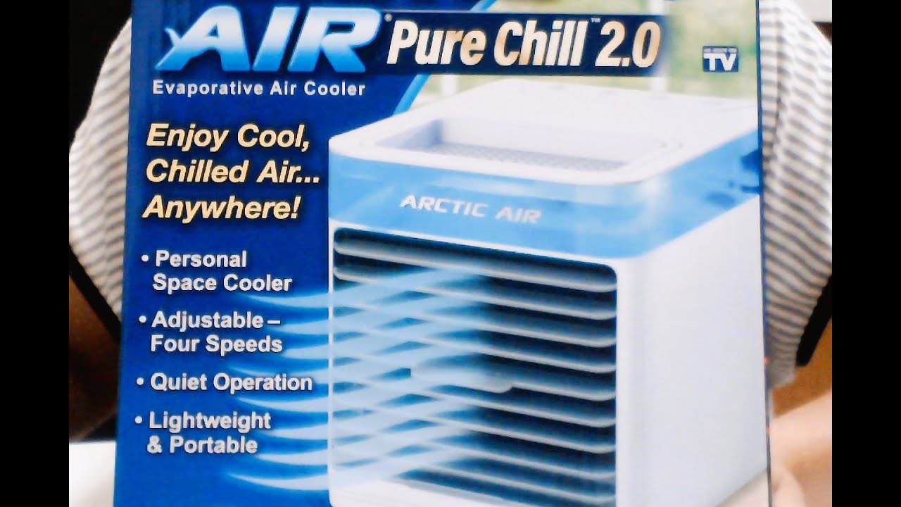 Arctic Air Pure Chill 2.0 Evaporative Air Cooler Energy Efficient Cool | Van Life USA Unboxing