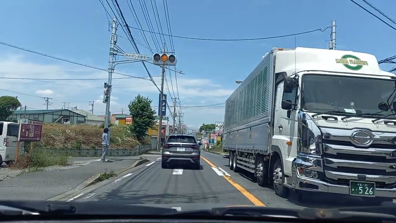 『Drive　船橋』２０２２年５月２５日　JR総武線・船橋駅から新京成線・三咲駅　Funabashi　Misaki　Chiba　Japan