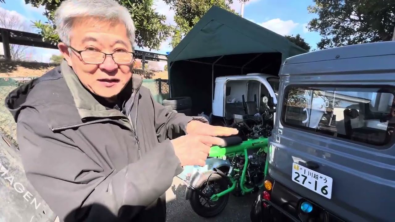 タイヤ交換に警告⚠️ APトライク250