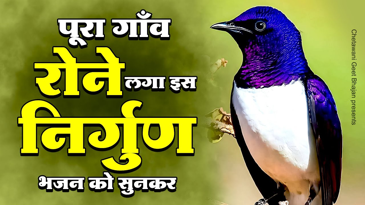 पूरा गाँव रोने लगा इस निर्गुण भजन को सुनकर | Chetawani Bhajan | New Nirgun Bhajan