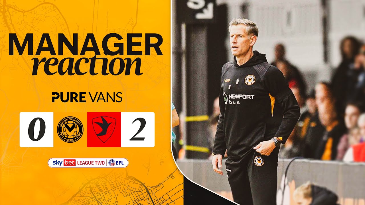 Match Reaction | Dave Hughes reflects on a difficult afternoon against Cheltenham Town