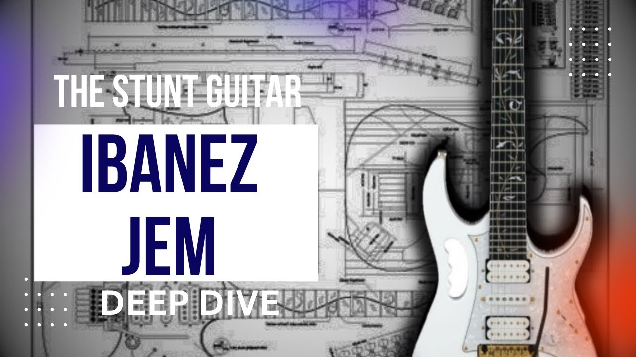 Ibanez Jem 7v - Deep Dive on the stunt guitar!
