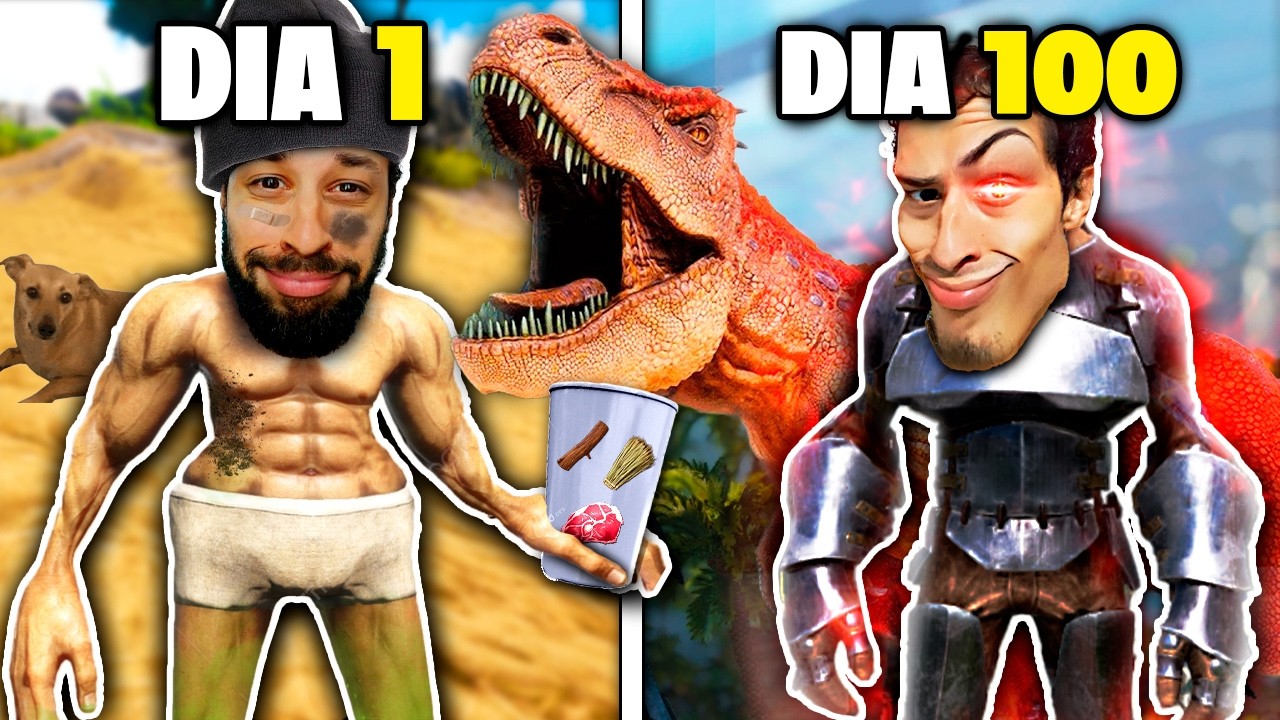 Eu PASSEI 100 Dias NO ARK e Levei Totalmente a S&Eacute;RIO em 2025