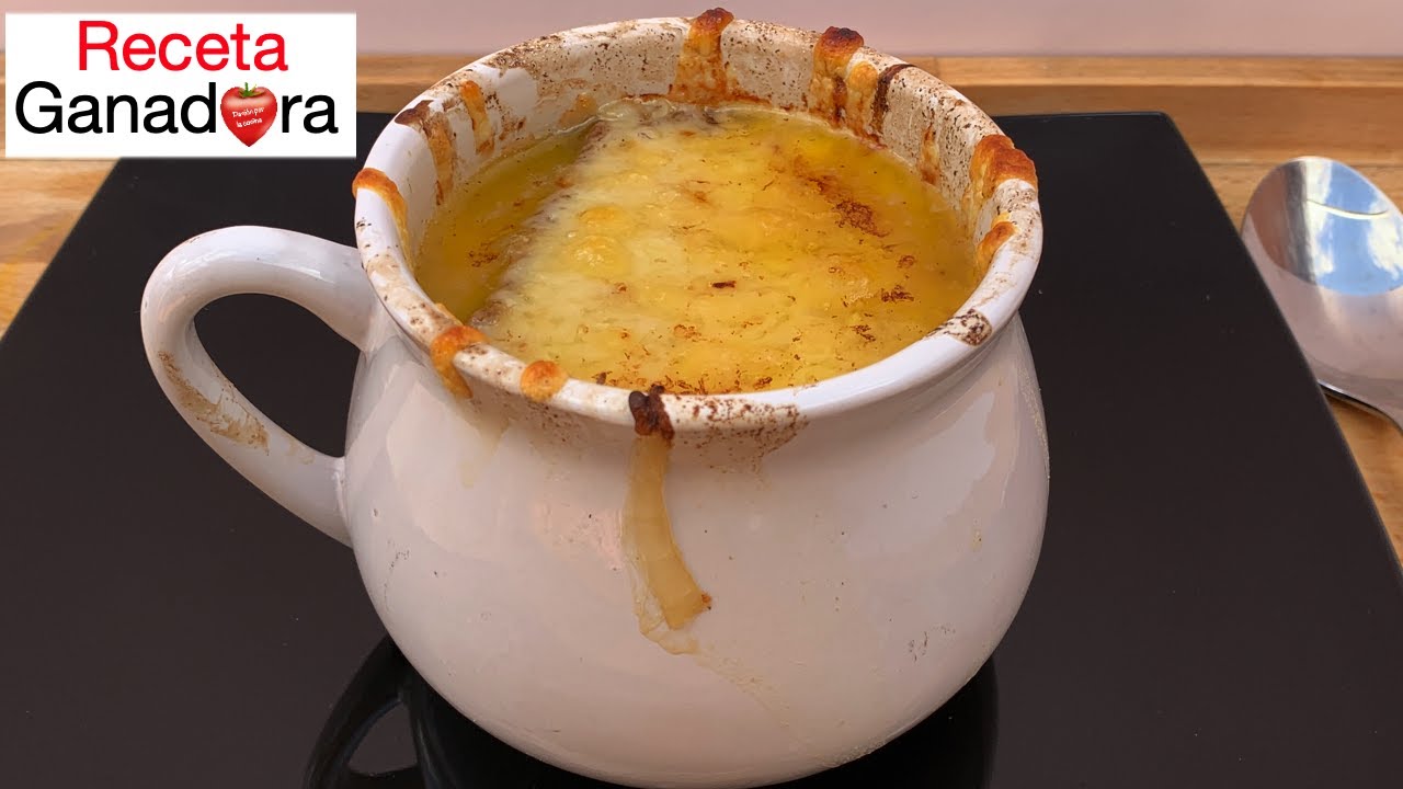Sopa de cebolla francesa | Receta ganadora