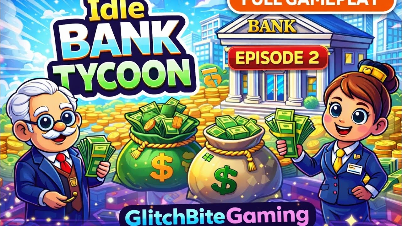 Idle BANKTycoon-FULLGAMEPLAY episode 2| build the richest bank#bank#roblox#banking#vuralvideo 