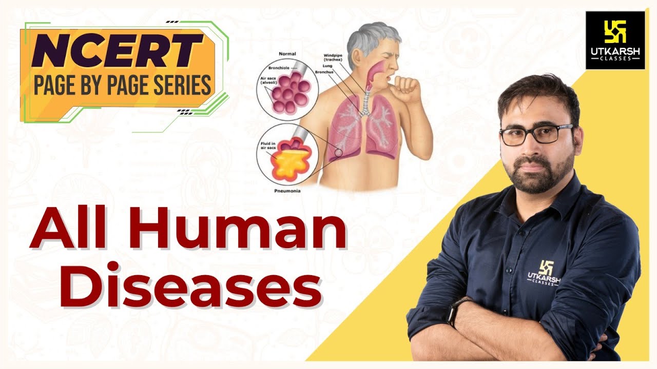 All Human Diseases | Biology | Neet 2023 | NCERT Page By Page | By Pratham Nahata Sir