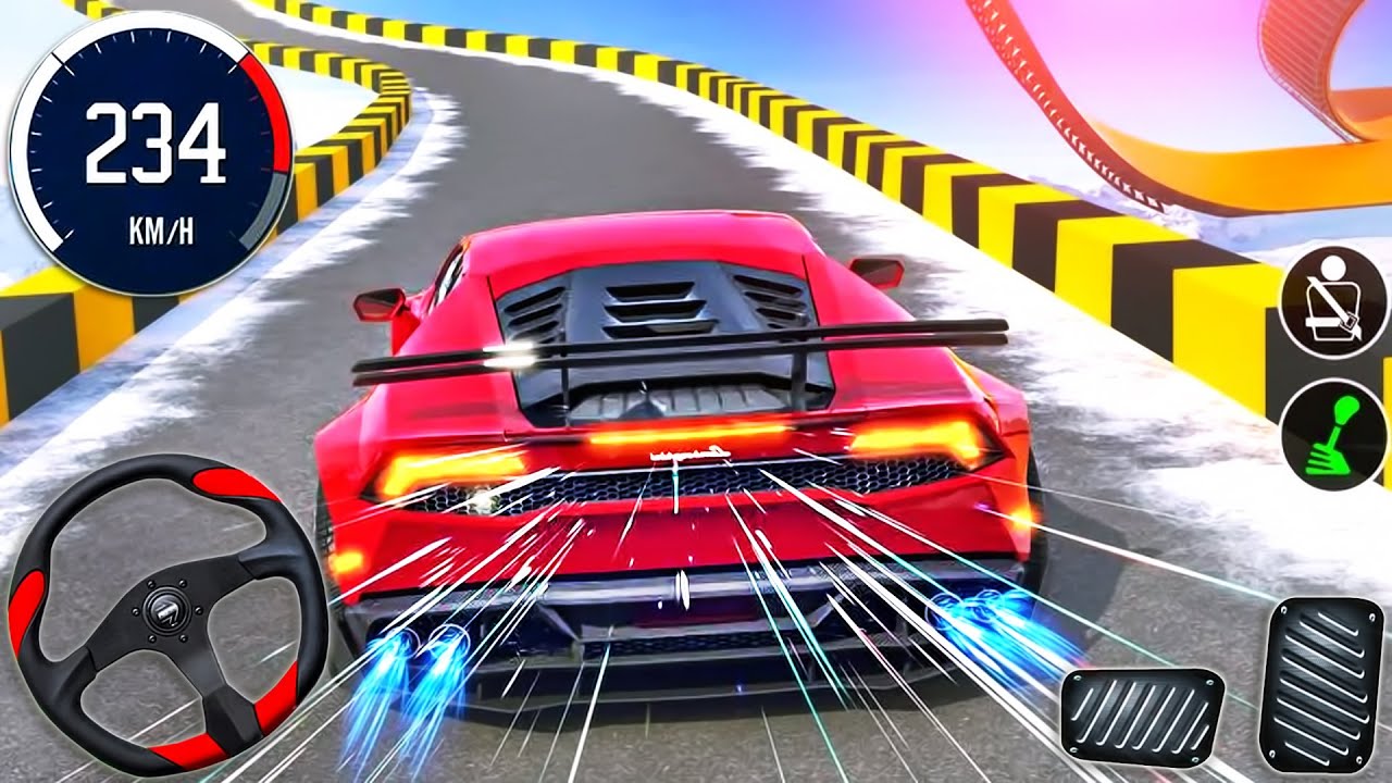 Superhero Car Stunts GT Racing 3D - Impossible Car Driving Tracks Simulator - Android GamePlay #3