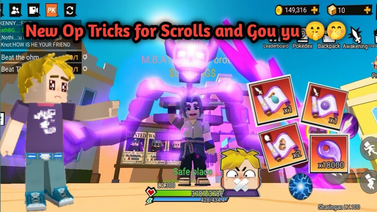 Top 2 New Tricks to Get Legendary Scrolls and Gou Yus in Animeshowdown!?🤫🤭#blockmango #animeshowdown