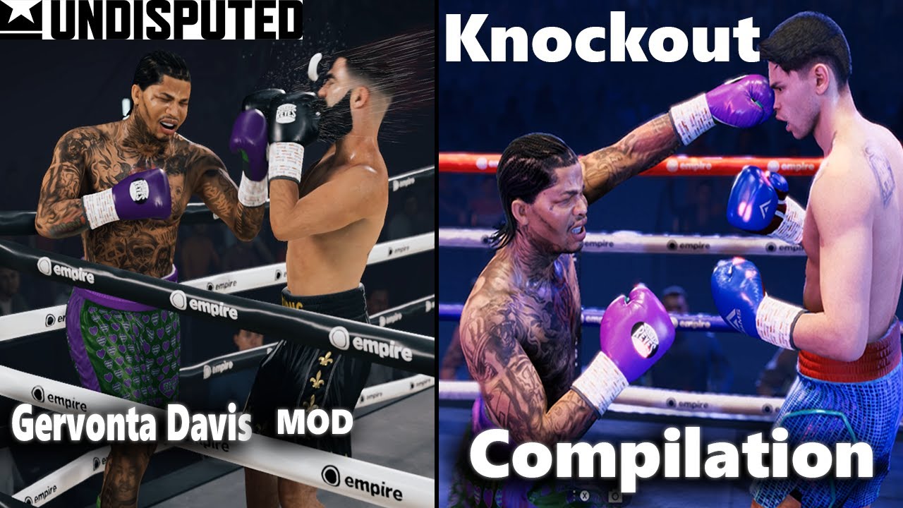 Gervonta “Tank” Davis Knockout Compilation | Undisputed Mod
