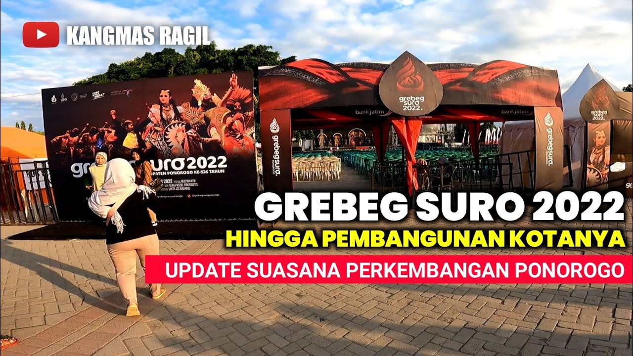 Suasana KOTA PONOROGO PADA SAAT MENJELANG SURO 2022 !! Banyak Event Digelar Disini.